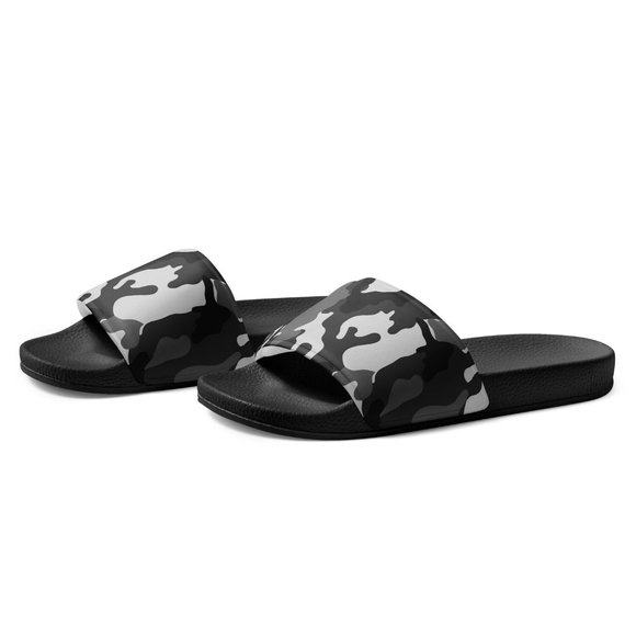 Noir Camouflage Slide Sandals (Customizable) - Picture 6 of 8